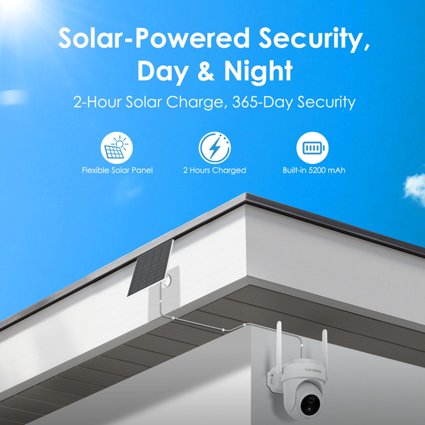 4K Security Cameras Wireless Outdoor, No Subscription, 2 kam-kit